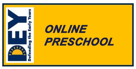 DEY's Actions on Online Preschool