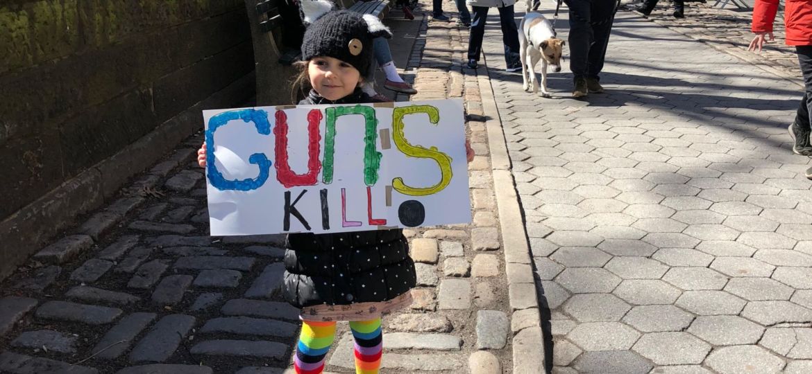 Preschoolers and the National Day of Action Against Gun Violence in Schools