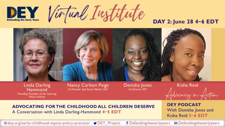 Day 2 panelists of the 2022 DEY Summer Institute