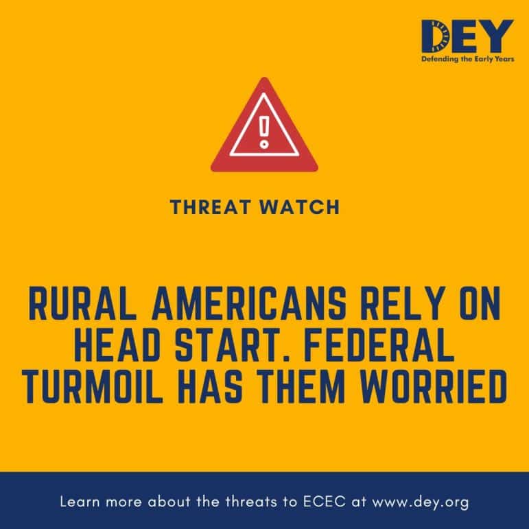 A warning symbol above text reads: 