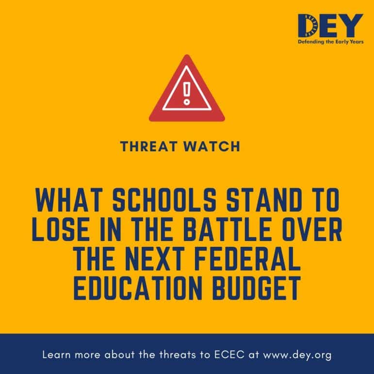 A graphic with a warning symbol and the text: 