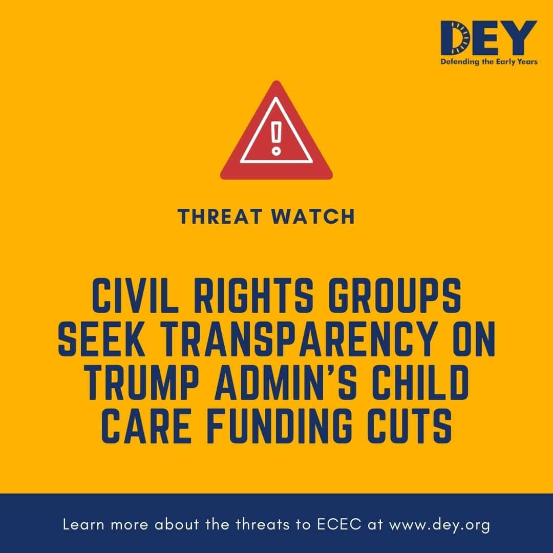 Yellow graphic with a red warning symbol, headline reads: 